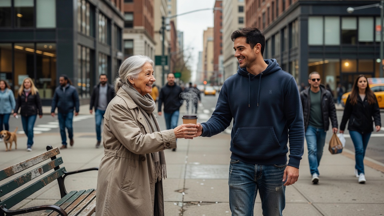 Daily Kindness Acts Linked to Lower Urban Stress